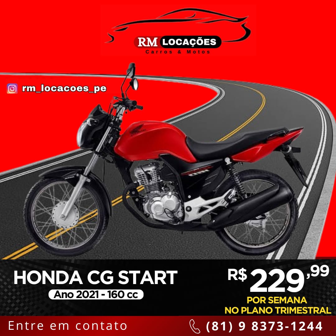 Honda CG Vermelha