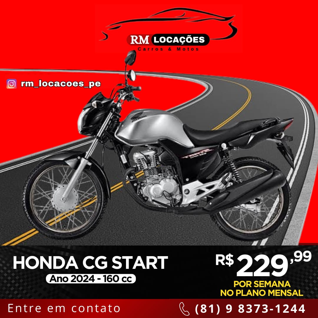 Honda CG Start-2024 prata